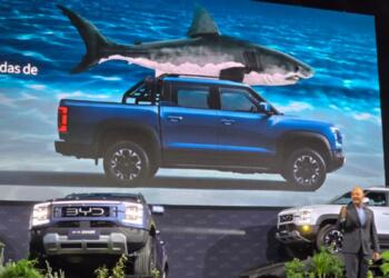 Presentan Shark, la Primera Pick-Up de Nueva Energía de BYD