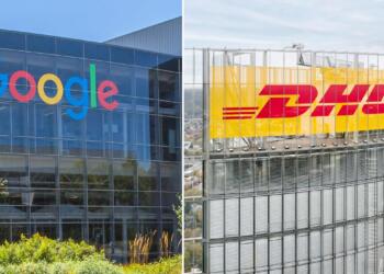Google will use DHL Express’s GoGreen Plus service with SAF for shipments.