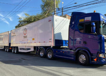 TAE innovates with the first Scania full truck featuring a retractable axle.