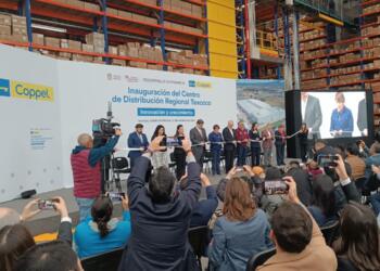 Boost to logistics! Coppel inaugurates its distribution center in Texcoco
