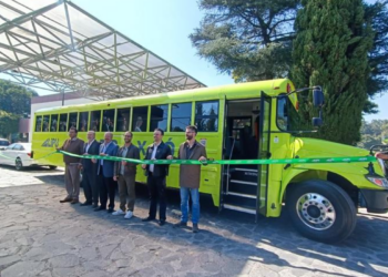 Traxión begins operations of its 100% electric eCE bus from International