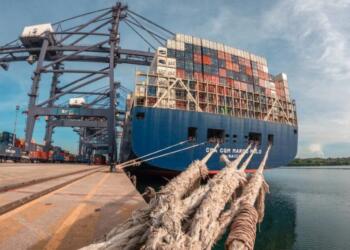Hutchison Ports LCT Handles CMA CGM’s M/V Marco Polo Successfully