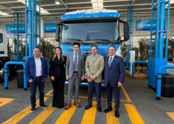 A recharging oasis, driving electromobility in freight transport