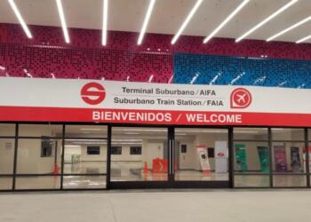 Military personnel take over construction of the train to AIFA