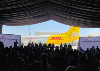 DHL inaugurated its most advanced and largest hub in Latin America at the AIQ.