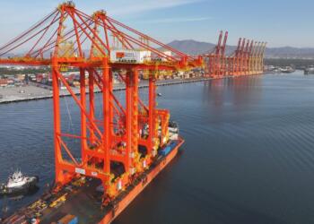 Contecon Manzanillo adds six cranes to facilitate its logistics operations.