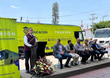The Traxión Foundation opens a new path for education in Querétaro.
