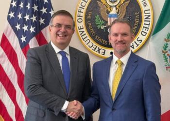 “There is progress,” says Ebrard after meeting with US official on steel and aluminum tariffs.