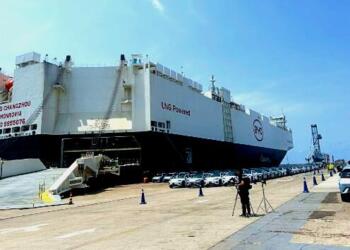 Mexico receives the first BYD ship in Mazatlán and Lázaro Cárdenas