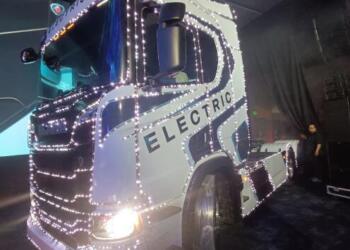 Scania launches its first 100% electric long-haul tractor in Mexico