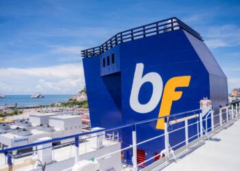 Baja Ferries presents the Cabo Star ship in Mazatlán
