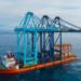 APM Terminals Lázaro Cárdenas adds a new 100% electric Super-Post-Panamax crane
