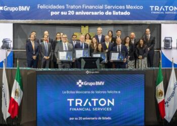 TRATON Financial Services Mexico celebrates two decades of experience in the stock market