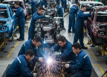Vehicle manufacturing and exports in Mexico “sink” into oil in September