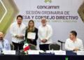 Virginia Olalde assumes the presidency of the Transportation Commission at Concamin