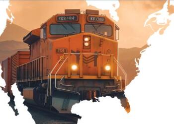 Rails in fusion: the new power of the train in North America