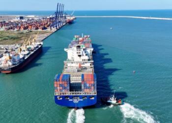 Hutchison Ports ICAVE records historic arrival with the CMA CGM ORFEO in the port of Veracruz