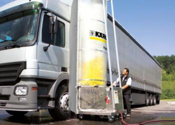 Vehicle washing: a cost that impacts the operation of the trucking industry