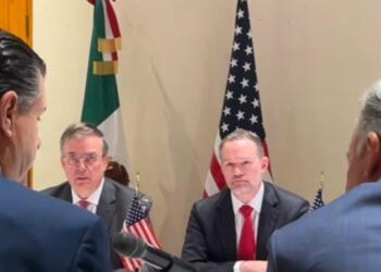 US Trade Representative meets with Ebrard; they discuss the automotive and steel sectors under USMCA