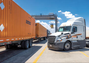 Schneider picks up speed with intermodal