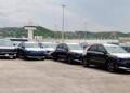 Hyundai vehicles cross second crossing at CIIT Hyundai vehicles cross second crossing at CIIT