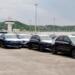Hyundai vehicles cross second crossing at CIIT Hyundai vehicles cross second crossing at CIIT