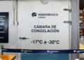 Sub-zero logistics: Aeromexico Cargo installs its first freezer chamber at AICM