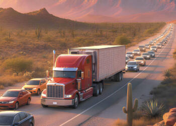 Trucking industry, caught between customer pressure and infrastructure failures