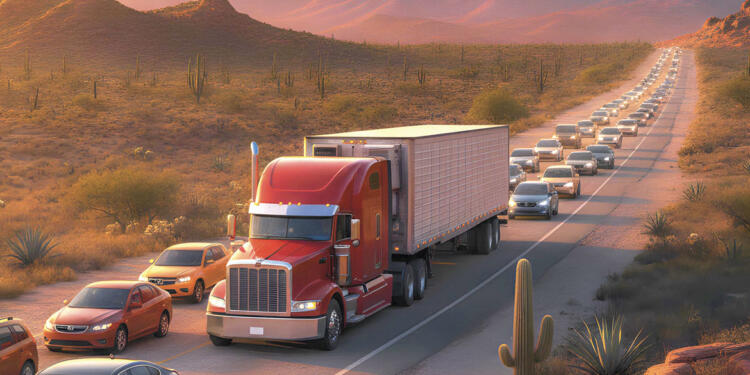 Trucking industry, caught between customer pressure and infrastructure failures